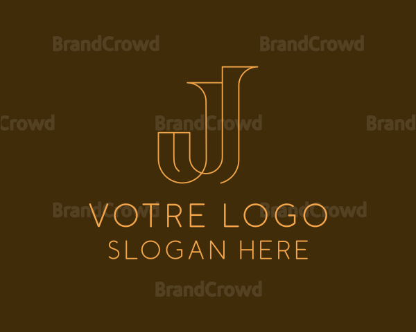 Upscale Business Letter J Logo
