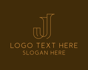 Letter J - Upscale Business Letter J logo design