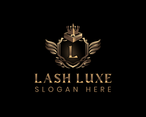 Luxury Crown Crest logo design