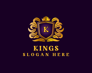 Royal Crown Insignia logo design