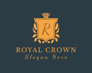 Royal Crown Shield logo design