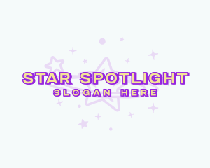 Cosmic Stardust Galaxy logo design