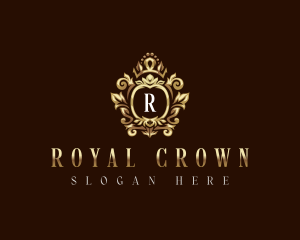 Royal Crown Shield logo design