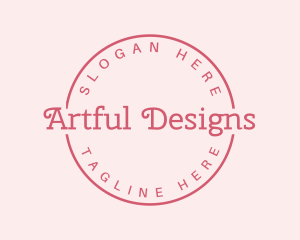 Girly Fashion Brand logo design