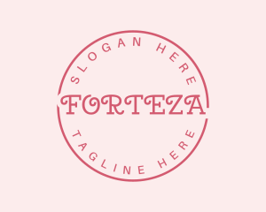 Girly Fashion Brand logo design