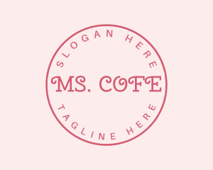 Girly Fashion Brand logo design