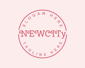 Girly Fashion Brand logo design