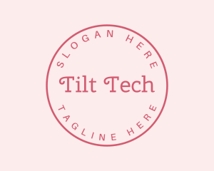 Girly Fashion Brand logo design