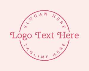 Girly Fashion Brand Logo