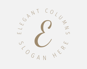 Elegant Luxury Boutique logo design