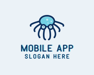Aquarium - Marine Octopus Sunglasses logo design