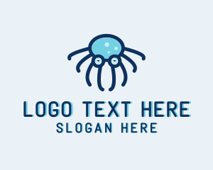 Marine Octopus Sunglasses  Logo