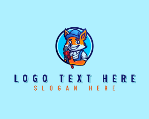 Animal - Fox Plumbing Repair logo design