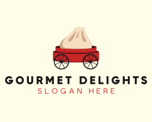 Dimsum Food Cart logo design