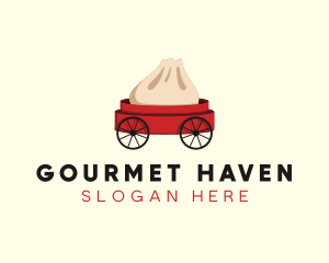 Dimsum Food Cart logo design