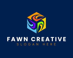 Creative Cube Digital logo design