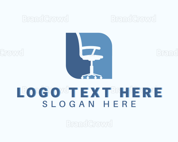 Office Chair Furniture Logo