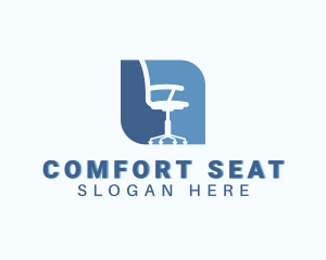 Office Chair Furniture logo design