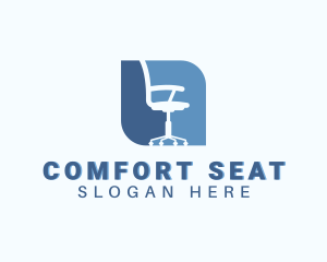 Chair - Office Chair Furniture logo design