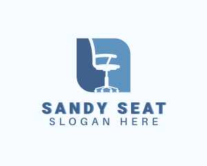 Office Chair Furniture logo design