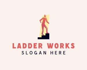 Ladder - Human Career Leadership logo design