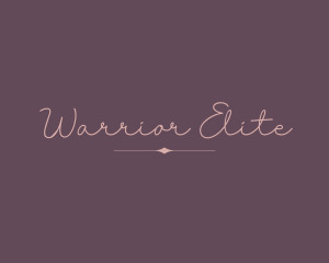 Author - Feminine Elegant Cursive logo design