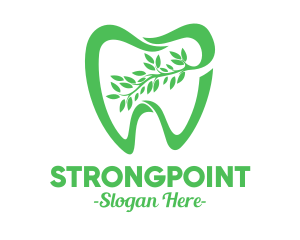 Green Dental Dentist logo design