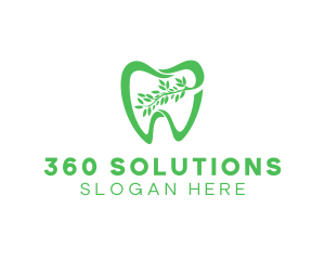 Green Dental Dentist logo design