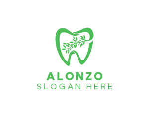 Green Dental Dentist logo design