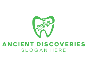 Green Dental Dentist logo design