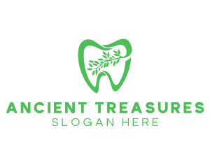 Green Dental Dentist logo design