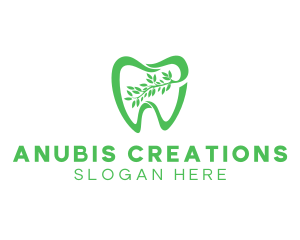 Green Dental Dentist logo design