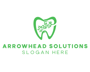 Green Dental Dentist logo design