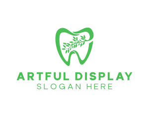 Green Dental Dentist logo design