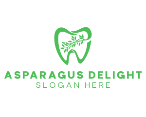 Green Dental Dentist logo design