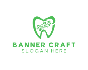 Green Dental Dentist logo design