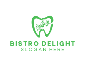 Green Dental Dentist logo design