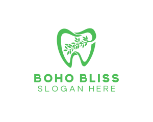 Green Dental Dentist logo design