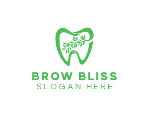 Green Dental Dentist logo design