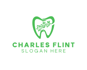 Green Dental Dentist logo design