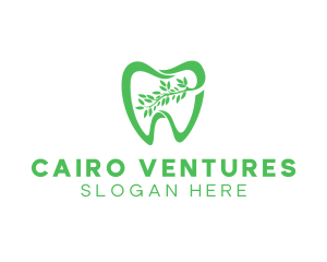 Green Dental Dentist logo design