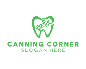 Green Dental Dentist logo design