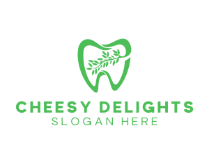 Green Dental Dentist logo design