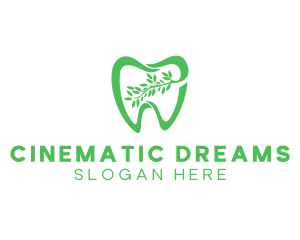 Green Dental Dentist logo design