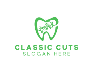 Green Dental Dentist logo design