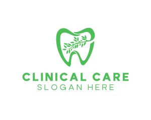 Green Dental Dentist logo design