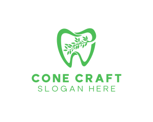 Green Dental Dentist logo design