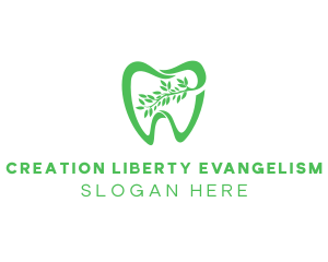 Green Dental Dentist logo design