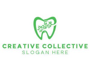 Green Dental Dentist logo design