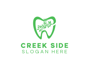 Green Dental Dentist logo design